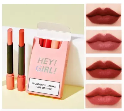 Hengfang Hey Girl Cigarette Tube Lipstick Set